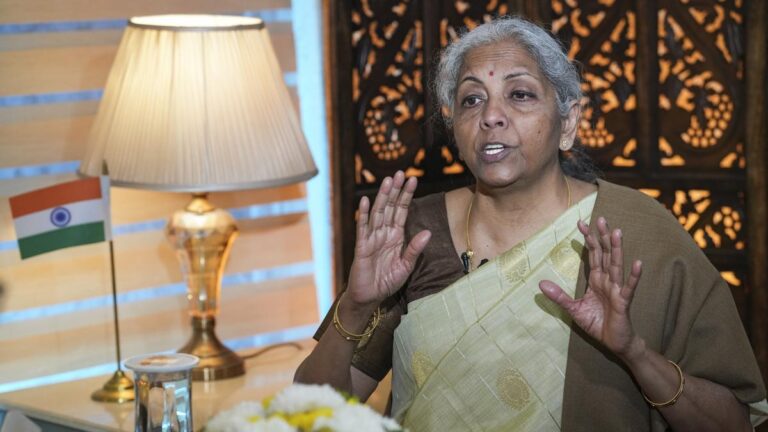 Union Finance Minister Nirmala Sitharaman interview to PTI on February 2, 2025