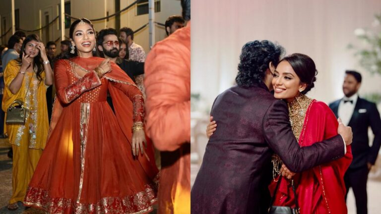 சோபிதா துலிபாலாவின் காணப்படாத படங்கள் அகில் அக்கினேனியின் திருமணத்திலிருந்து ஜைனாப் ரவ்ட்ஜீக்கு வைரலாகி
